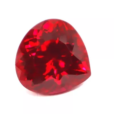 Natural Blood Red Ruby 9.50 Ct Pear Cut GIE Certified Loose Gemstone 629 • $2.25