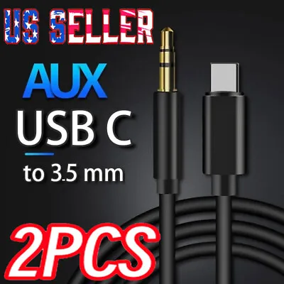 Type C USB C TO 3.5mm Jack Cord Car Stereo Transfer Audio Aux Cable For Samsung • $8.99