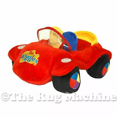 WIGGLES RED CAR SOFT PLUSH FUN PLAY TOY 28cm - Official Licensed **NEW** • $30.95