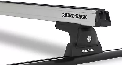 Rhino HD RLT600 Trackmount Silver 1 Bar Roof Rack For TOYOTA Tundra  4dr Ute Cre • $449.40