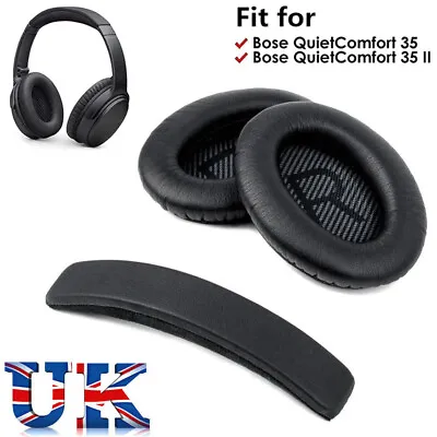 Replacement Ear Pads Cushion For Bose QuietComfort 35 QC35 II QC25 QC15 AE2 UK • £9.30