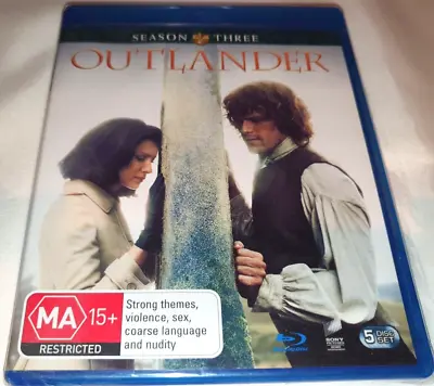 $14.95 • Buy Outlander Season 3 Blu-ray