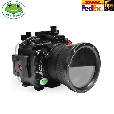 Seafrogs 40M Underwater Camera Cases For Sony A1 With Standard Port 28-70mm • $575.76