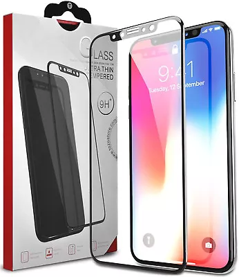 $5.45 • Buy For Apple IPhone 11 - Full Coverage Soft Edge 9H Tempered Glass Screen Protector