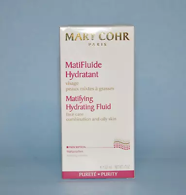 Mary Cohr Matifying Hydrating Fluid 50ml/1.7oz. New In Box • £39.54