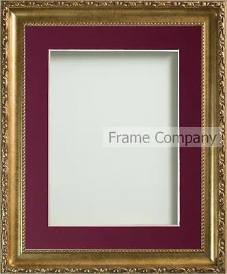 £8.90 • Buy Antique Picture Photo Frames Brompton Range Cream Or Gold With Choice Of Mount