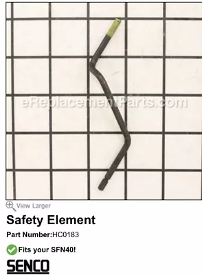 $15 • Buy Senco HC0183 Upper Safety For SFN40
