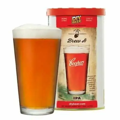 £18.90 • Buy Coopers Premium Selection Home Brew Beer 40 Pint Ingredient Kit - Brew A IPA