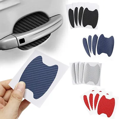 $4.39 • Buy 4Pcs Car Accessories Door Handle Protector Anti Scratch Sticker Films Stickers