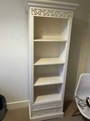 £0.99 • Buy Tall White Bookcase Ideal For A Child’s Bedroom