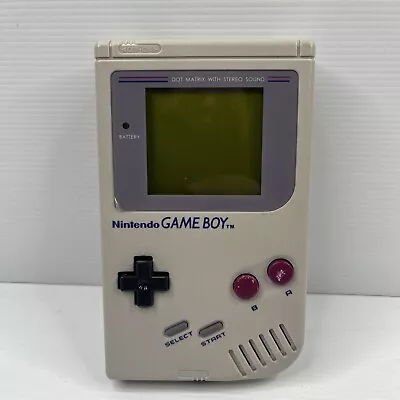 Grey Original DMG Nintendo Gameboy Console AUTHENTIC 1989 Great Condition! • $169