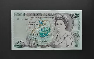 Uncirculated Old Twenty £20 Pound Note Shakespeare Gill 18T B355 • £88