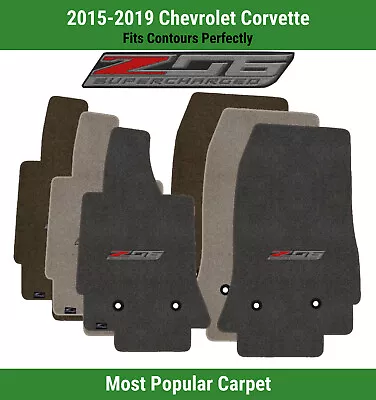 $160.99 • Buy Lloyd Ultimat Front Carpet Mats For '15-19 Chevy Corvette W/Z06 Supercharged