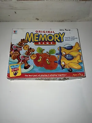 Original Memory Game 2005 Matching Game Milton Bradley - Missing 1 Match Set • $15.99