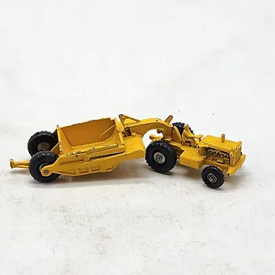 Lesney Matchbox Major Pack No. 1 Caterpillar Earth Mover Preowned Yellow • $24.95