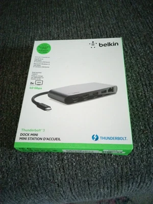$4.99 • Buy Belkin F4U098BT USB 3.0 Docking Station