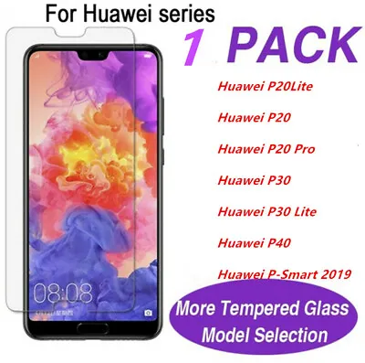£1.99 • Buy For Huawei P Smart 2019-21 P20 Pro Lite  P30 P40 Tempered Glass Screen Protector