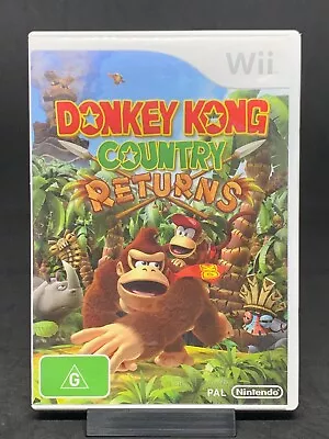 Donkey Kong Country Returns Nintendo Wii PAL Complete • $18.50