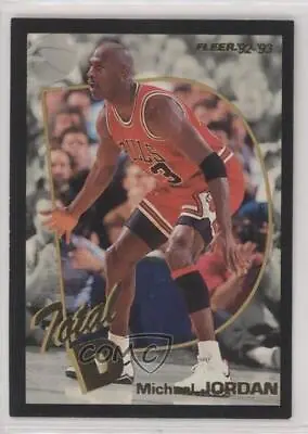 1992-93 Fleer Total D Michael Jordan #5.1 HOF • $175.27