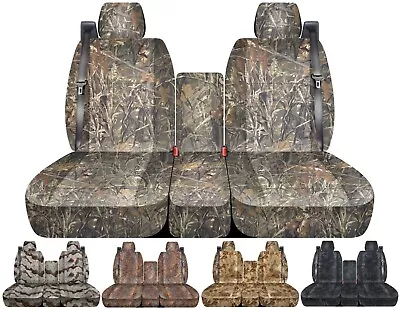 Fits Ford F250 Super Duty 99-07 With INT Seat Belts  Front Seat Covers 40-20-40 • $119.99