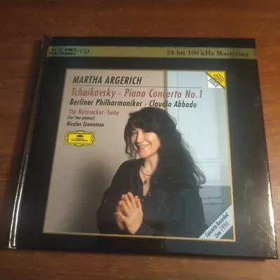 Tchaikovsky Piano Concerto # 1 ARGERICH ABBADO Audiophile DGG K2HD JAPAN CD MINT • $64.59