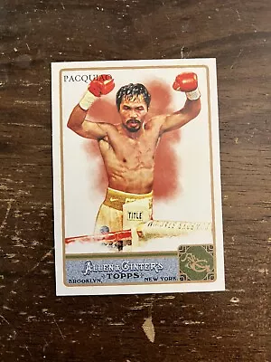 2011 Topps Allen And Ginter #262 Manny Pacquiao • $29.50