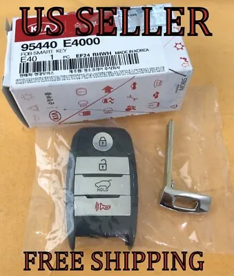 New Oem 15 16 17 18 Kia Soul + Ev Smart Keyless Proximity Remote Fob 95440-e4000 • $89.99