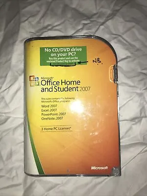 £25 • Buy Microsoft Office Home & Student 2007 For PC