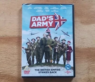 Dad's Army (new & Sealed DVD 2016) Bill Nighy Catherine Zeta Jones Toby Jones • £2.99