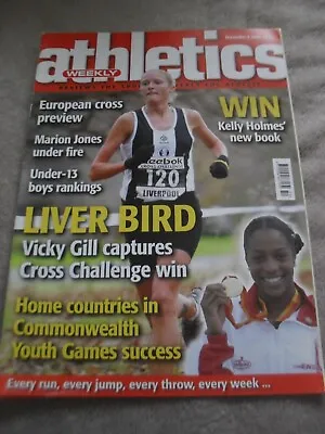 £0.89 • Buy Athletics Weekly Issue December 8th 2004,Vicky Gill,Marion Jones
