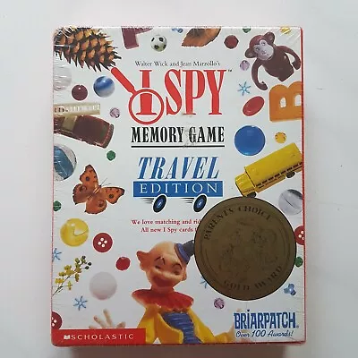 Scholastic I Spy Memory Game 2009 Travel Edition 1-6 Players Age 4+  NEW SEALED • $7.36