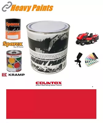 Countax Lawn Mower Red Enamel Paint 1 Litre Tin • £35