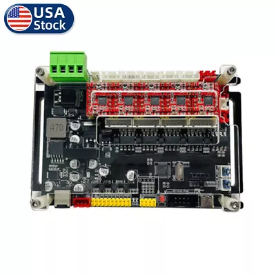 32bit GRBL 4-Axis Stepper Motor Driver Controller Board For CNC Laser Engraver • $39.53