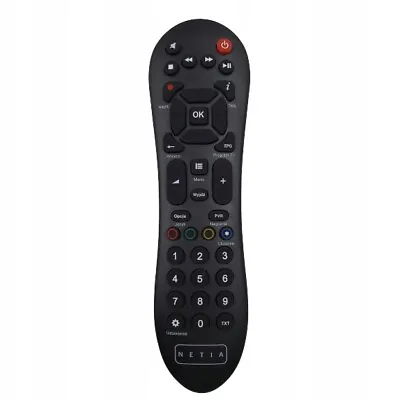 £12 • Buy Remote Control NETIA EVOBOX IP TV Set-top Box New Model Orig