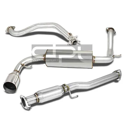 Fit Crx/cr-x Dx/hf/si Stainless Catback Exhaust Muffler 4.5 Tip+bolts+silencer • $168.78