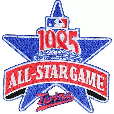 1985 MLB All Star Game Logo In Minnesota Twins Jersey Patch Emblem Metrodome • $16.99