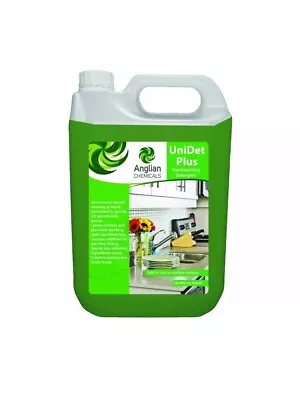 £8.99 • Buy 5L UniDet Plus Handwashing Detergent Dish Washing Up Liquid Multipurpose Cleaner