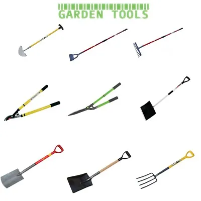 Gardening Hand Tools Shovel Spade Fork Lopper Rake Hoe Edging Knife Snow Shovel • £17.99