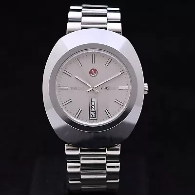 Rado Diastar Prism Ceramic Daydate Steel 636.0552.3 Automatic Serviced Like New • $1363.78