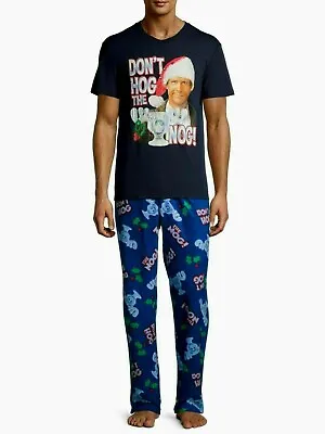 National Lampoon’s Christmas Vacation Men's Pajama “Don’t Hog The Nog  Small NEW • $11.95
