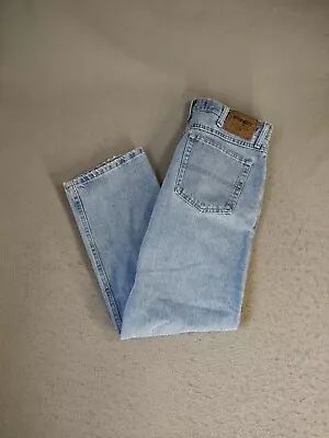 Wrangler Mens Jeans 34X29 Blue Straight Stone Wash Denim Solid Inseam 28  • $14.95