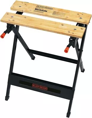 BLACK+DECKER Workmate Portable Workbench 350-Pound Capacity WM125 5 Dx5 Wx35 H • $45.59