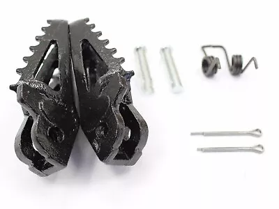 Steel Footrest Foot Pegs 4 Honda XR50R CRF 50 70 80 CRF100F Pit Dirt Bikes • $24.26