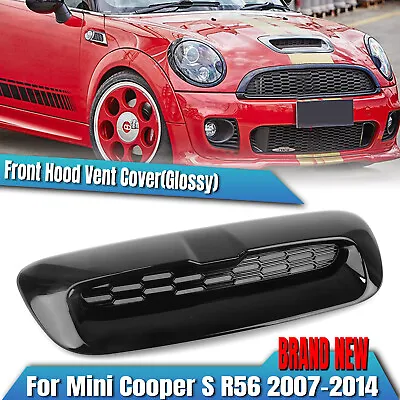 2007-14 For Mini Cooper S R56 R55 R57 R58 R59 Front Cap Scoop Air Vent Black • $56.87