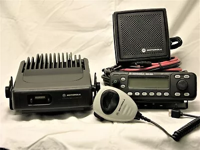 Motorola MCS2000 II Model MO1HX+427W 110 Watt VHF Radio 146-174 MHz COMPLETE • $199.95