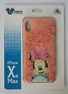 Disney Parks D-Tech IPhone XS Max Minnie Mouse Pink Flowers 3D Phone Case NIP • $16.90