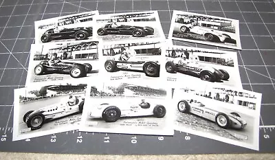Indy 500 Vintage 1950's Small Photos • $7.50