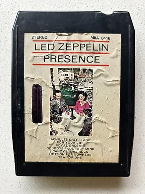 LED ZEPPELIN Presence 8-Track Australian Release RARE! • $40