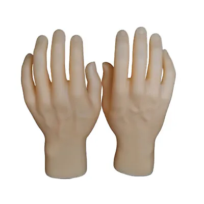 1 Pair Simulation Male Hands Model Men Mannequin Watch Jewelry Displays Prop • $20.69