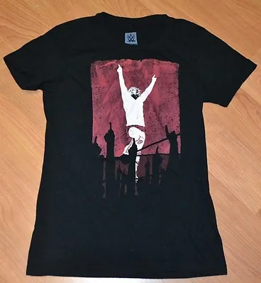 WWE Daniel Bryan Yes Movement Wrestling T Shirt Womens Girls Jrs Small Nice WWF • £12.54